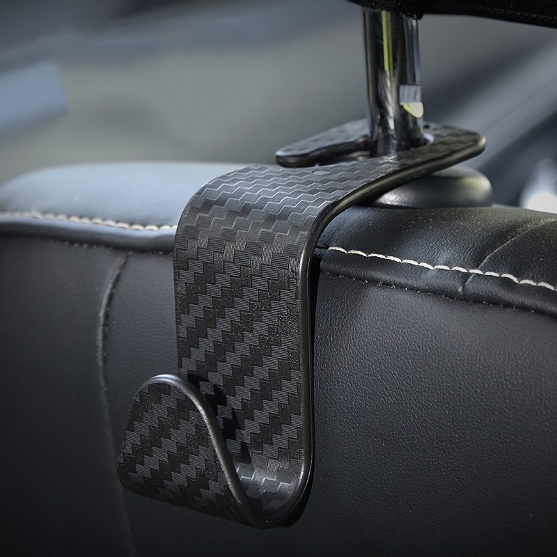 Multifunctional Black ABS Car Seat Back Headrest Hooks Hanger