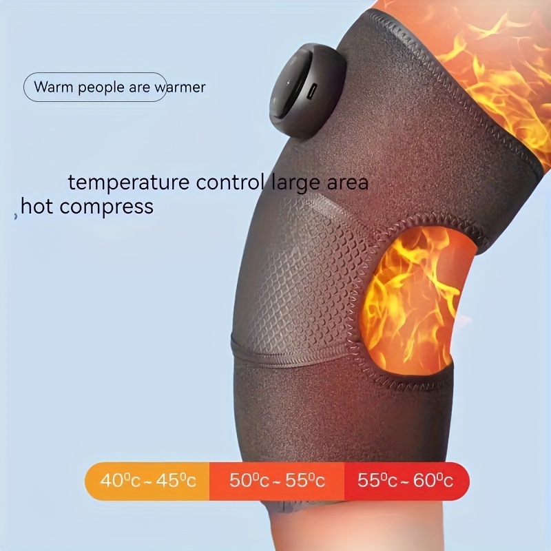 5V Temperature Control Heating Knee Massage Brace Hot Compress Knee Pain  Relieving Massage Band/ Pads - China Knee Brace and Knee Band price