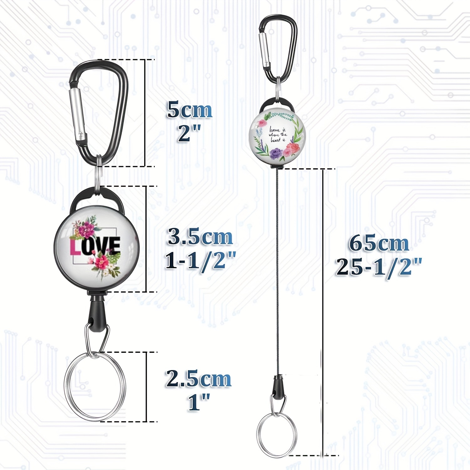 Love Series Sports Anti-lost And Anti-theft Keychain For Men, Outdoor  Frosted Mountaineering Buckle, Retractable Pull Buckle Set - Temu