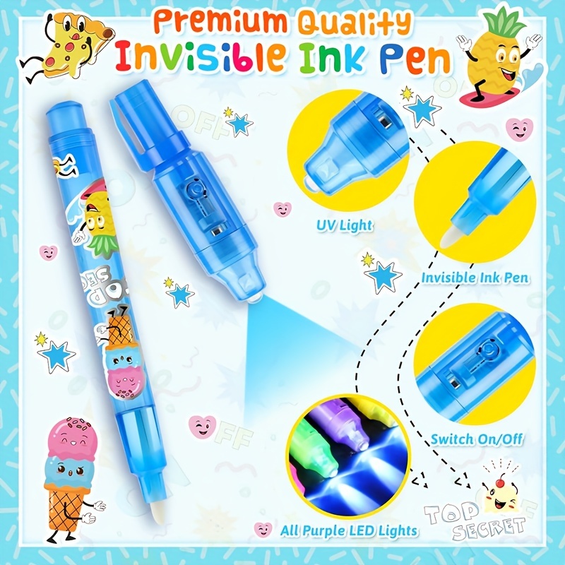 Pen- Invisible Ink- Blue – Presents Presents Presents