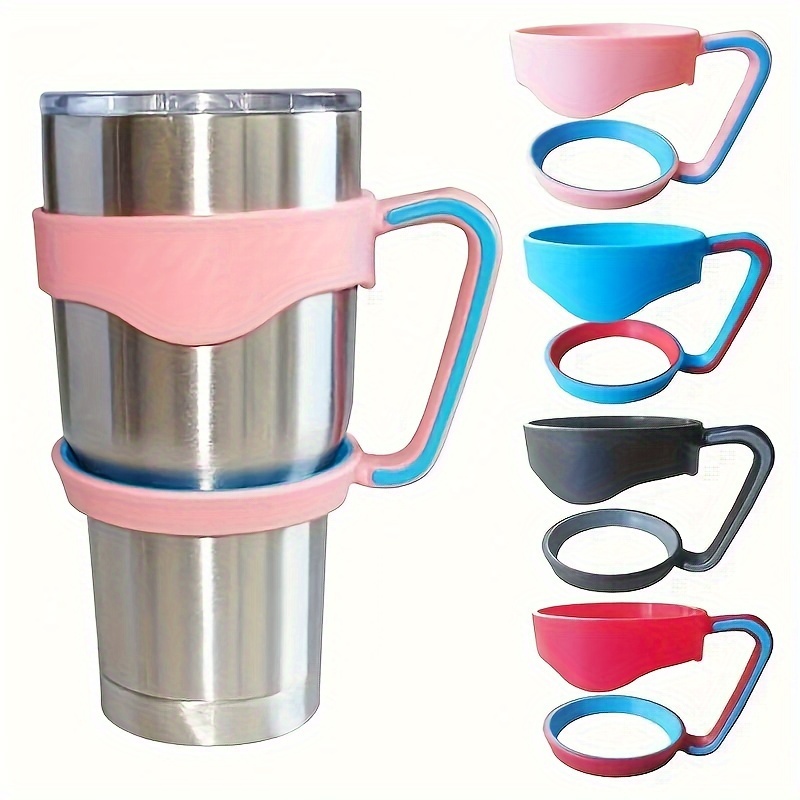 Clearance Sale!!! Non-Slip Tumbler Handle for 20/30oz Cup -  Lightweight,Spill Proof Grip For Stainless Steel Tumblers,Simple Modern &  Travel Water Coffee Mug Handle 