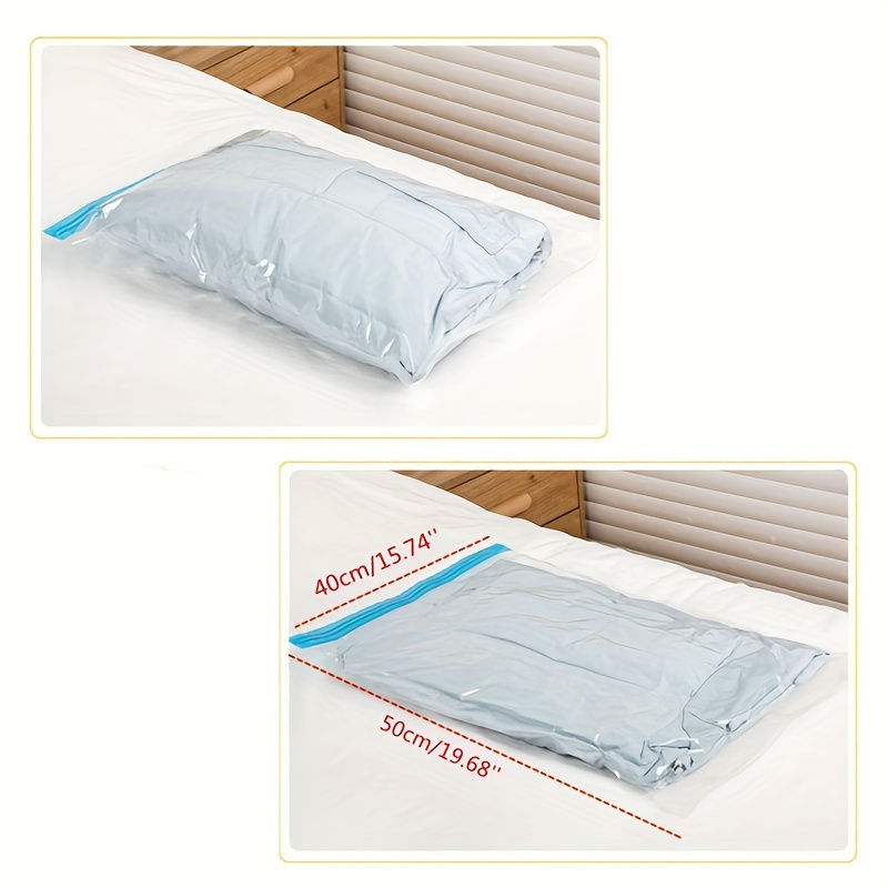 Hand Roll Vacuum Compression Storage Bags Dustproof Sealed - Temu