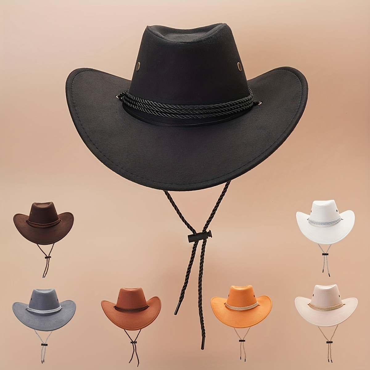 Sombrero Vaquero Mujer - Temu