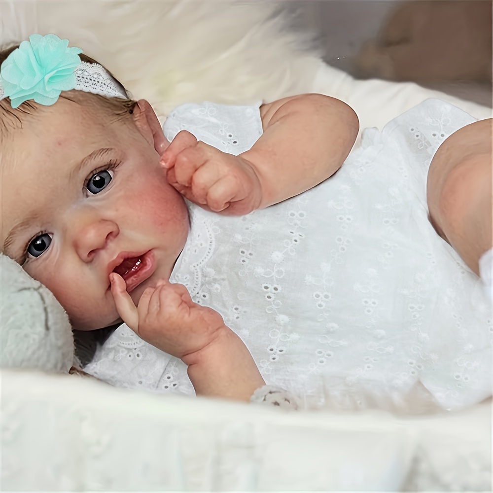 Bebe Silicone reborn realista 50cm Reborn Baby bly Doll kids Playmate Gift  For chil new year
