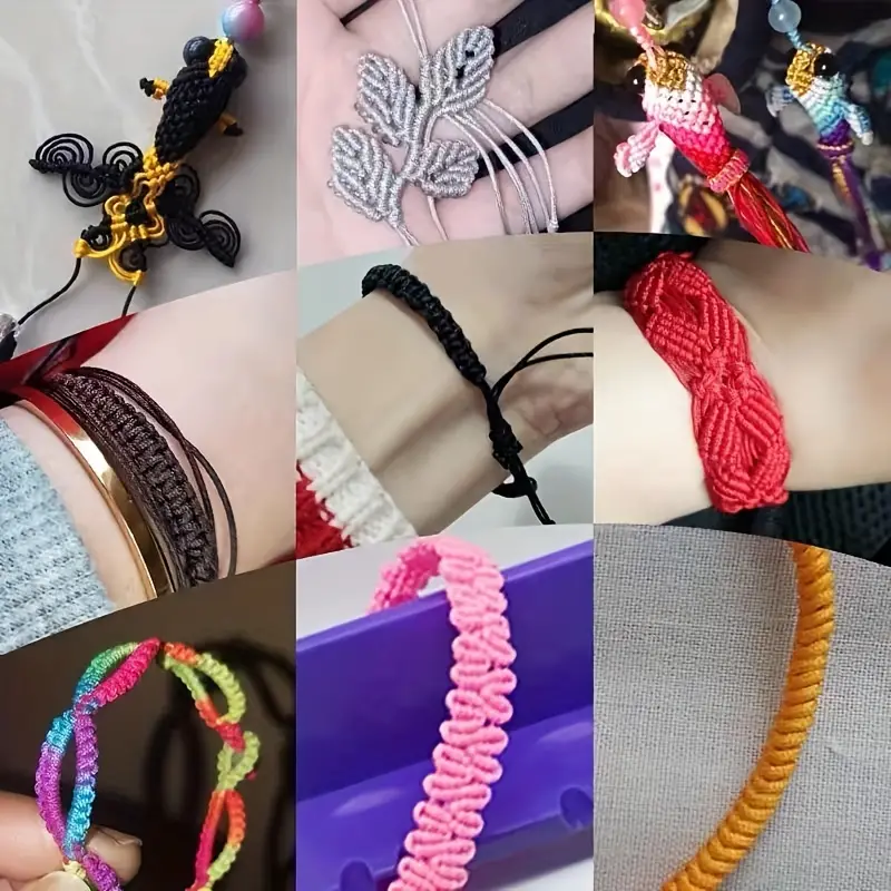 Roll Nylon Thread Cord String Diy Bracelet Necklace Handmade - Temu Bahrain