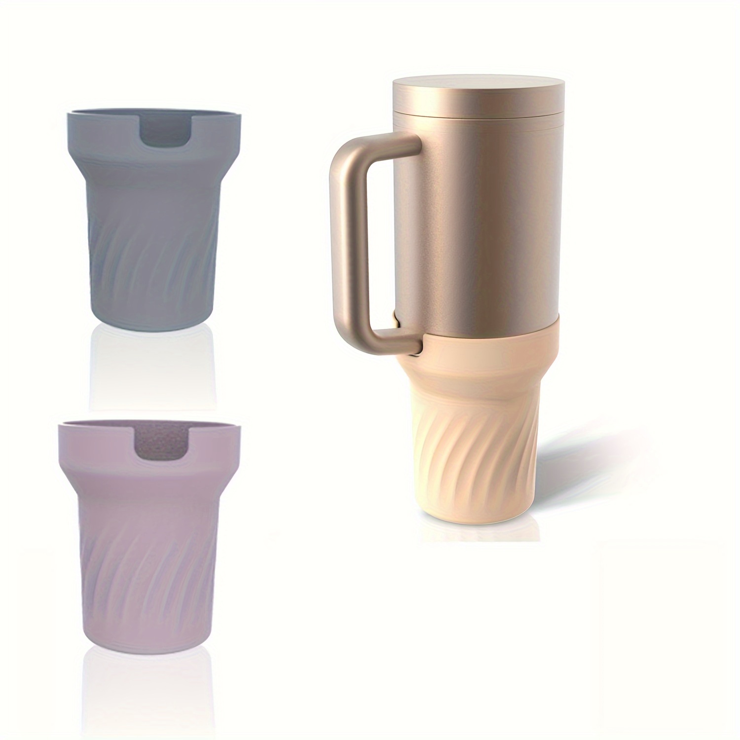Cup Bottom Protective Sleeve For Cup Thicken Silicone Cup - Temu