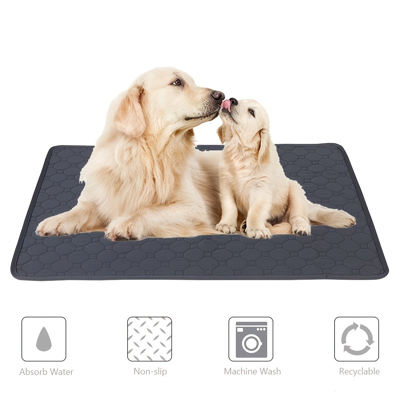 Washable Dog Pee Pad Blanket Reusable Absorbent Easy Clean - Temu