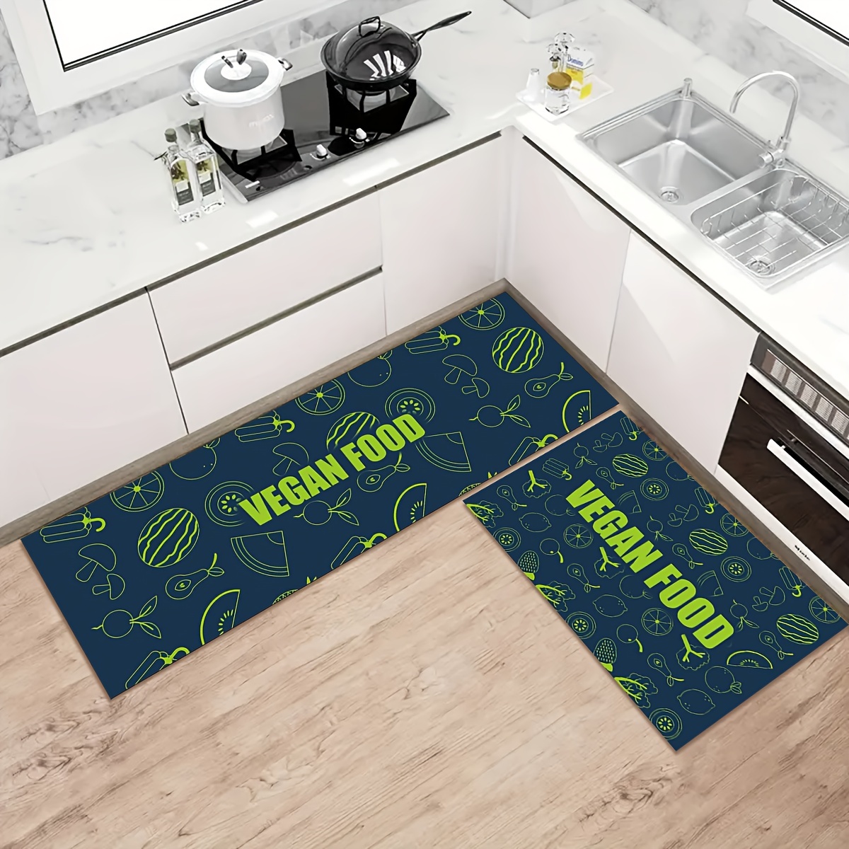 Fruit and Vegetable Kitchen Mat