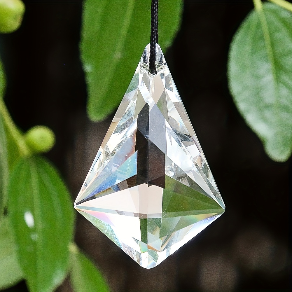 Hanging Crystals Prism Suncatcher for Windows Decoration 38mm 50mm