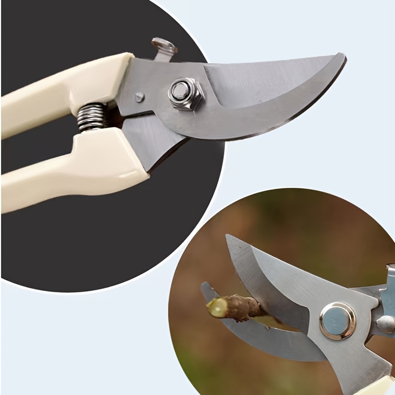 Pruning Shears, Stainless Steel Scissors For Flower Branch, Garden Hand  Pruner Secateurs, Gardening Tools - Temu