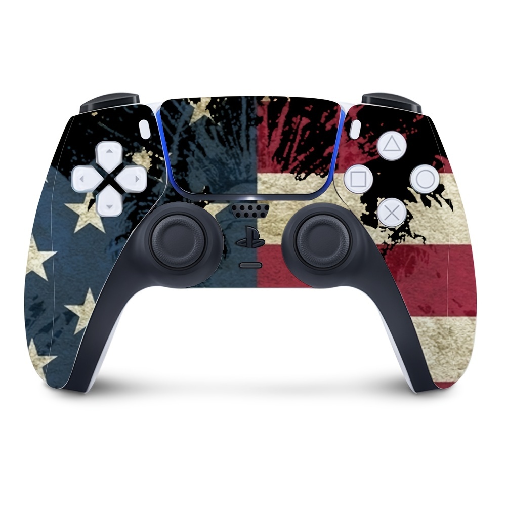 Venezuela US Flag Country Pride PS5 Decal Stickers Cover Skin Full Wrap  Face Plate Stickers Compatible with PS5