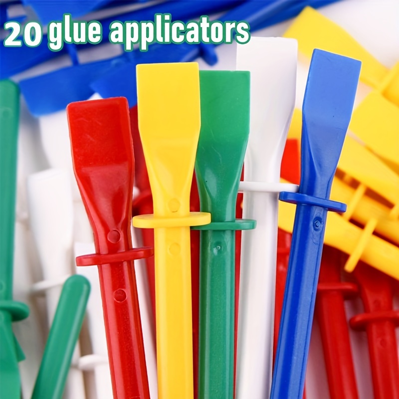Glue Applicators Colorful Polypropylene Glue Applicator - Temu