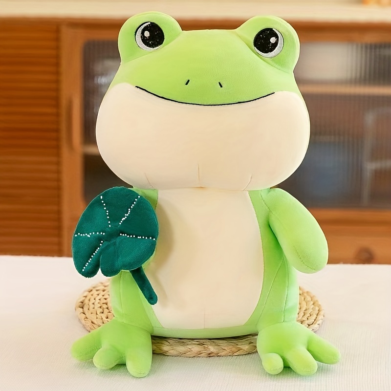 Frog Doll Smiling Frog Plush Toy Children's Soothing Sleep - Temu United  Arab Emirates