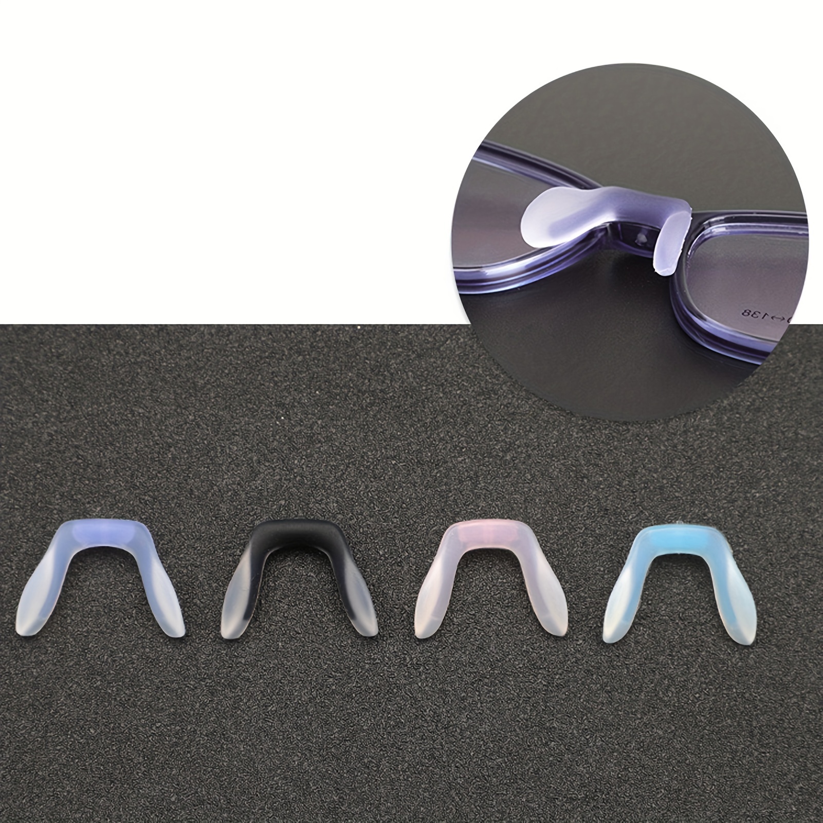 3pcs eyewear nose pad Eyeglasses Saddle Bridge Nose Glasses Nose Pads