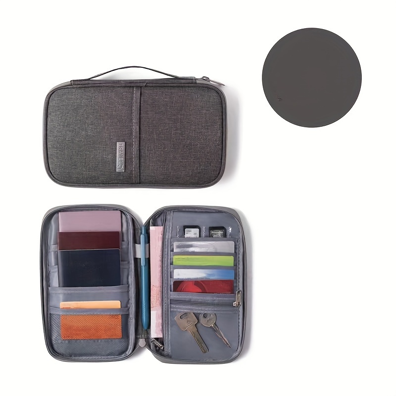 Travel Passport Bag Document Bag Storage Bag Card Bag Temu New Zealand