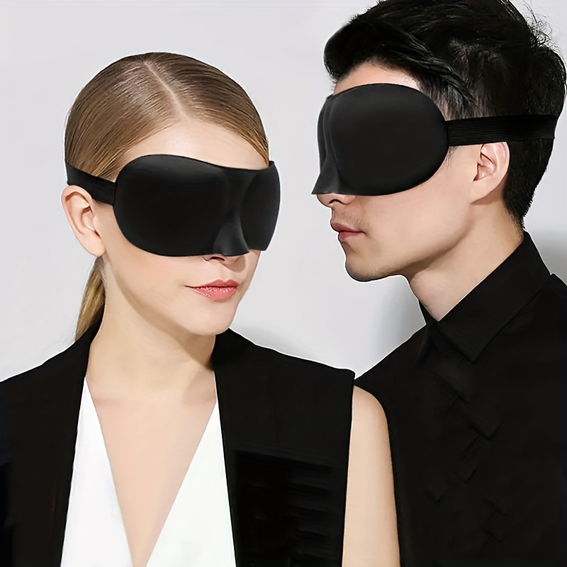Masque De Nuit,Masque De Sommeil Pour Homme Et Femme,2022 Masque Nuit 3D  Respirante Éponge