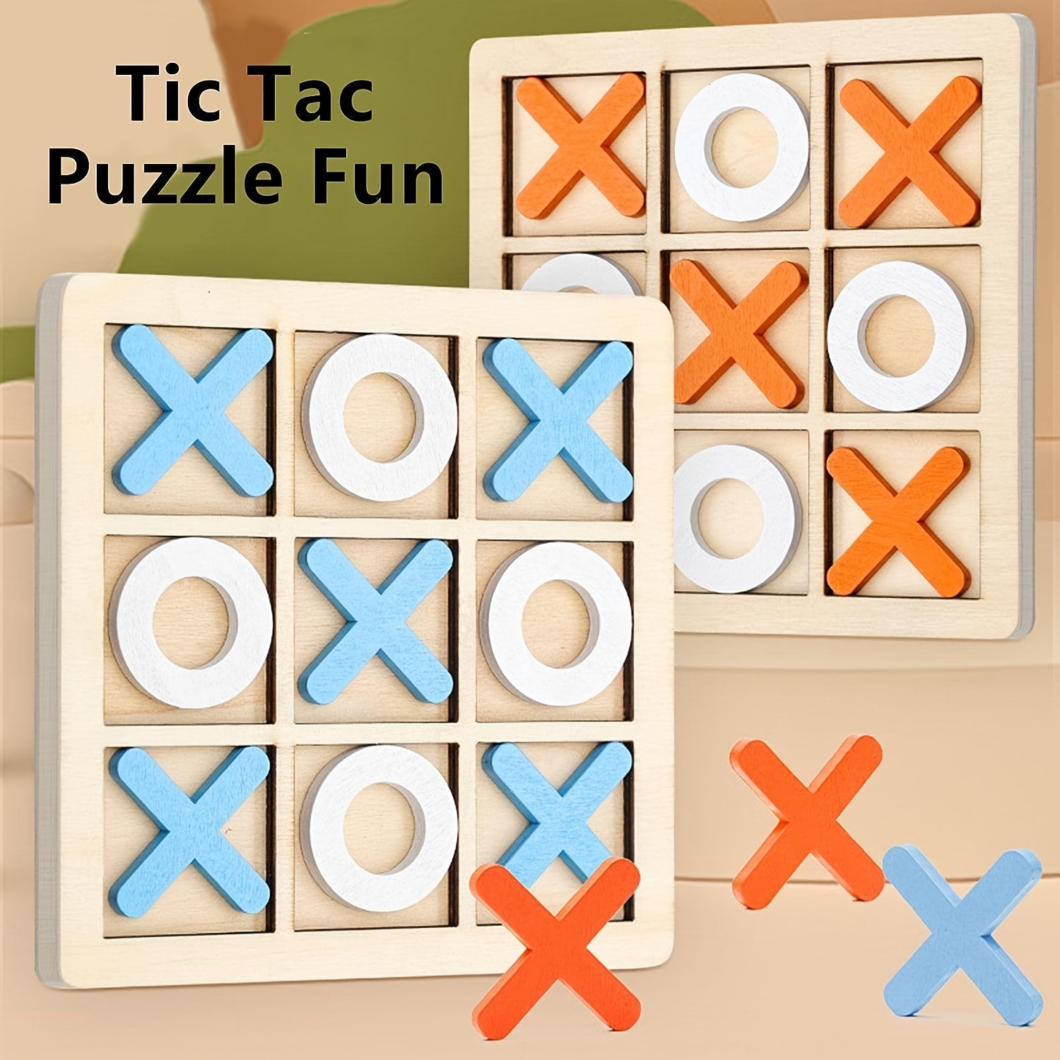 Tic Tac Toe Board Game ,Tic Tac Toe Family Game, Classic Board