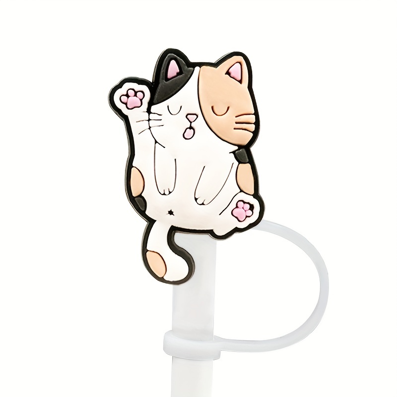 10pcs Drinking Straw Covers Cap, (Cute Cartoon Cat) Reusable Drinking Straw  Tips Lids, Straw Toppers for Tumblers, Portable Cute Straw Tips Covers,  Dust Proof Plugs Cap Protector 2D Style 36 - Yahoo Shopping