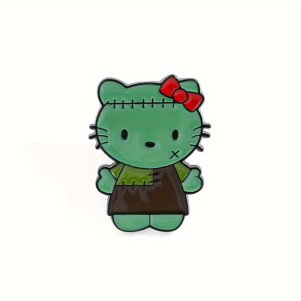 Series Brooches Terror Hello Kitty Kuromi Cartoon - Temu