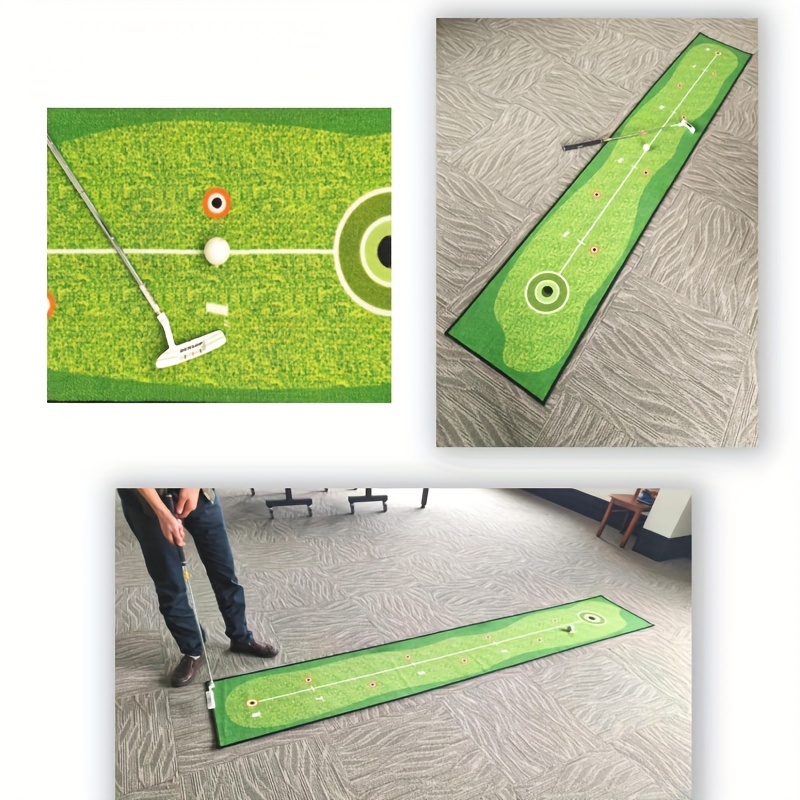 golf putter exerciser golf hitting mat for home office golf putter practice mat details 0