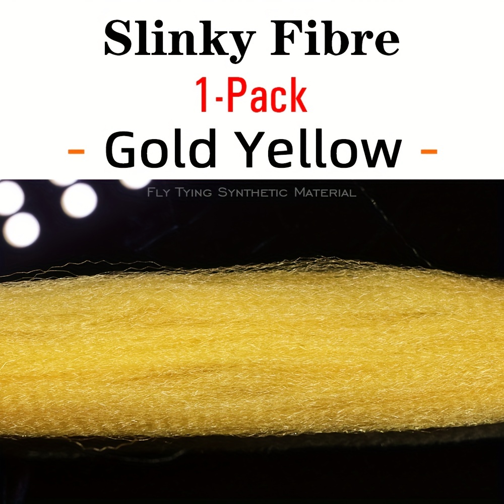 Fly Fishing Tying Synthetic Material Flash N Slinky Fiber Long