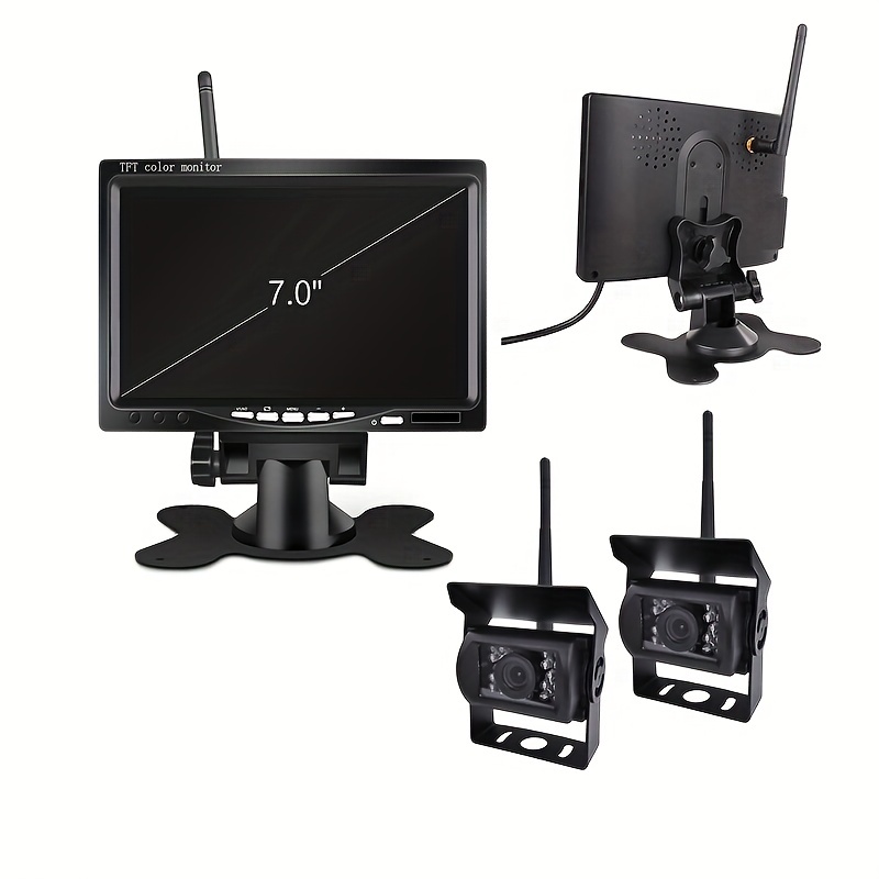 Sistema de monitor y cámara para retroceso