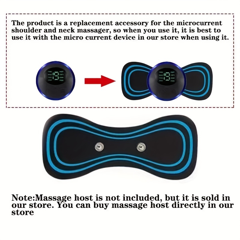 Microcurrent EMS Mini Massage Device, Mini Electric Neck Shoulder