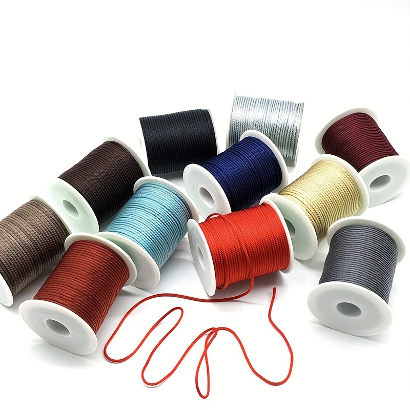 20 Yards In Total Multi color Flax String Thread Cord - Temu United Kingdom