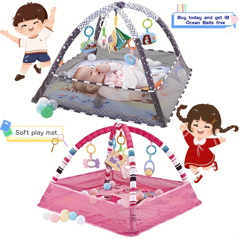 Kids Water Game Cushion Toddler Inflatable Play Mat Baby Ocean Pad