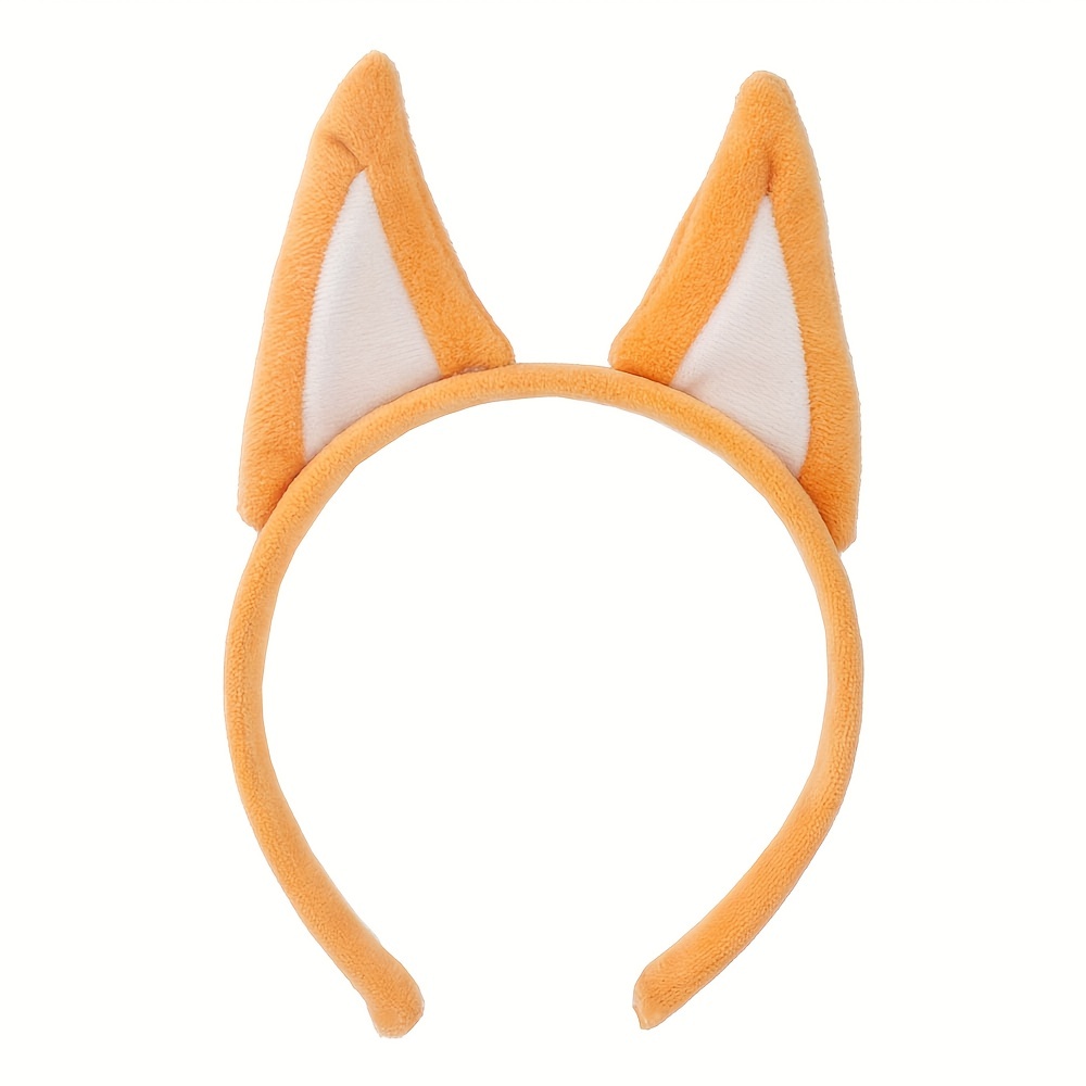 Dog Ears Headbands Cute Cartoon Hair Hoop Halloween Animal - Temu New 