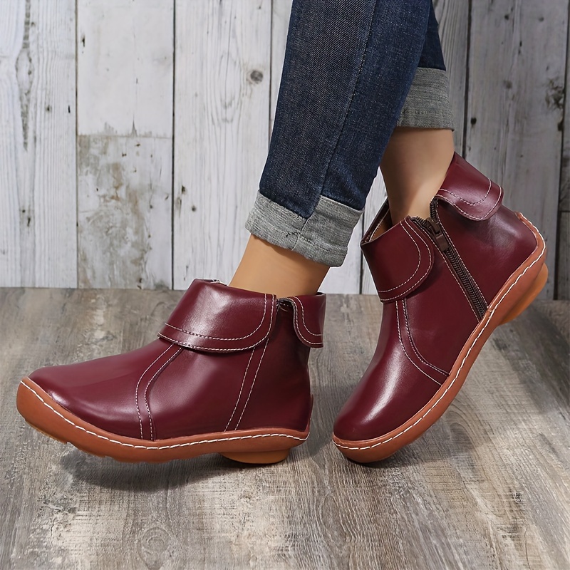 Women's Fashionable Casual Foldable Flat Ankle Boots
