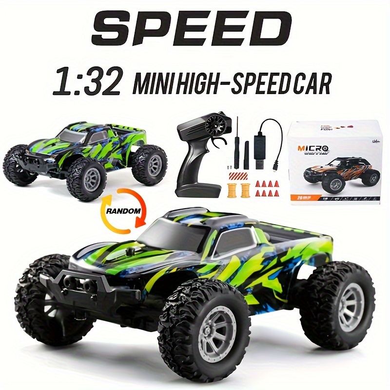 

1:32 Scale Remote Control Cars, Rc Cars Maximum Speed 20 Km/h, 2.4ghz High Speed All Terrain Off-road Electric Toy Car, Kids Rc Car For Boys And Girls Christmas, Halloween, Thanksgiving Gifts