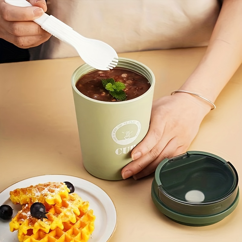 1pc Tasse À Soupe Isolée En Acier Inoxydable Boîte À Soupe - Temu France