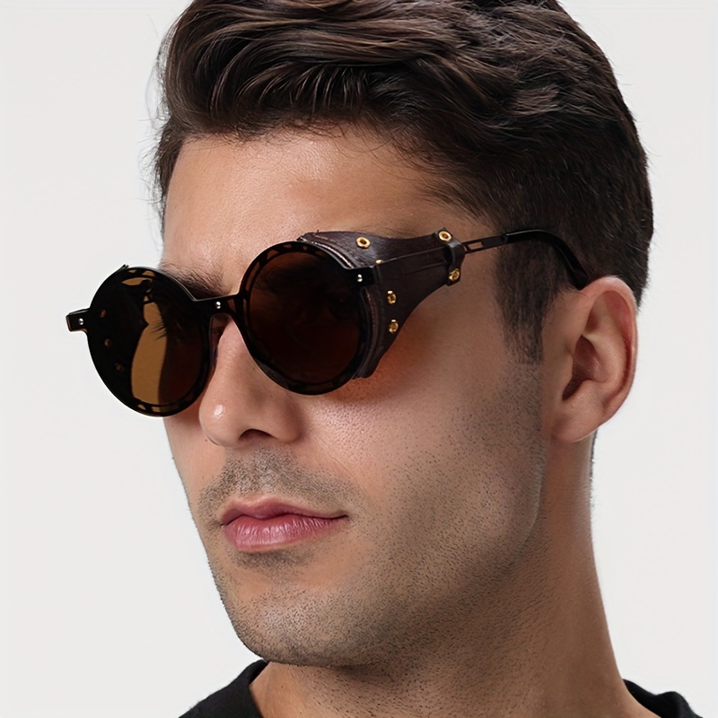 Trendy Cool Mens Womens Retro Sunglasses Fun Square Shield Mirrored Sun  glasses