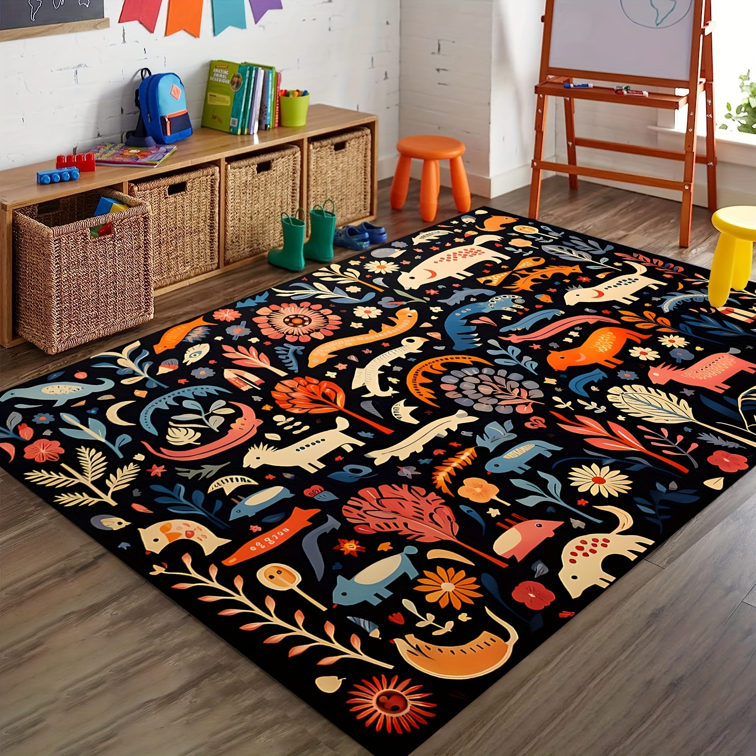 cartoon rabbit carpet Bedroom room mat living room floor mat
