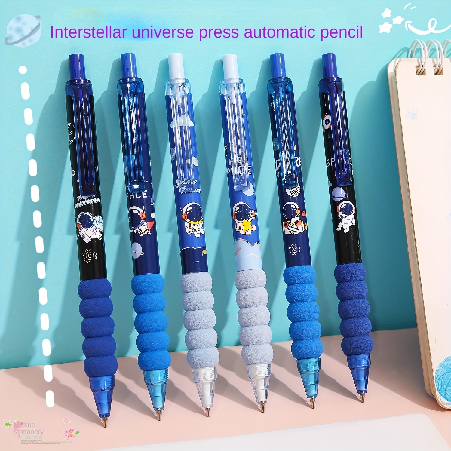  ITAWIXS Cute Stationery Set With Pen Case, Cute Pens Kawaii  Mechanical Pencils Kawaii Cute School Supplies for Journaling Notetaking,  Drawing : Office Products