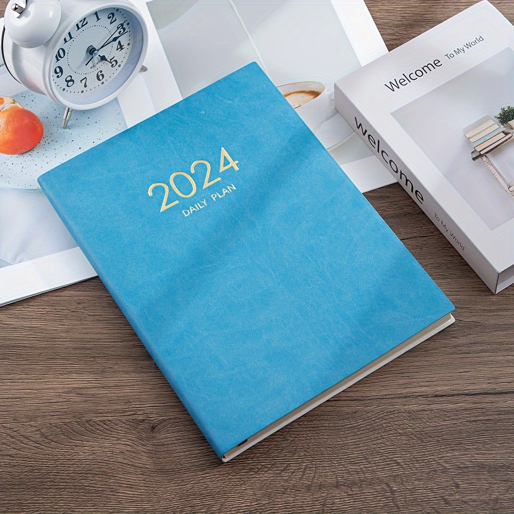 Agenda Planner 2024 Week Plan Book Thicken Notebook A4 A5 Diary