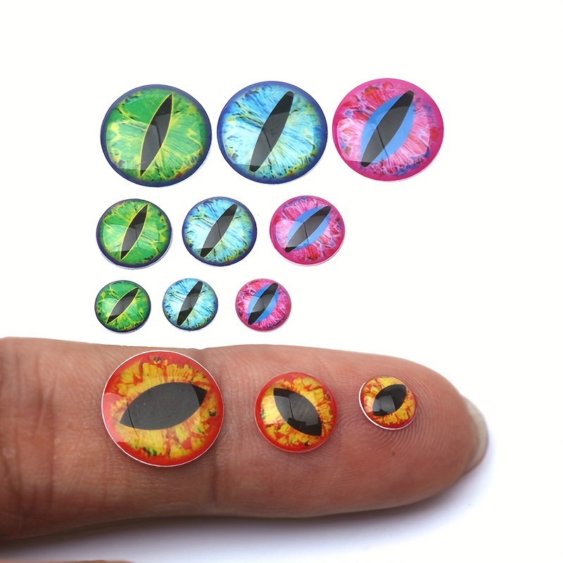 Artificial 3d Fish Eyes Stickers Fly Bait Lure Making - Temu Italy