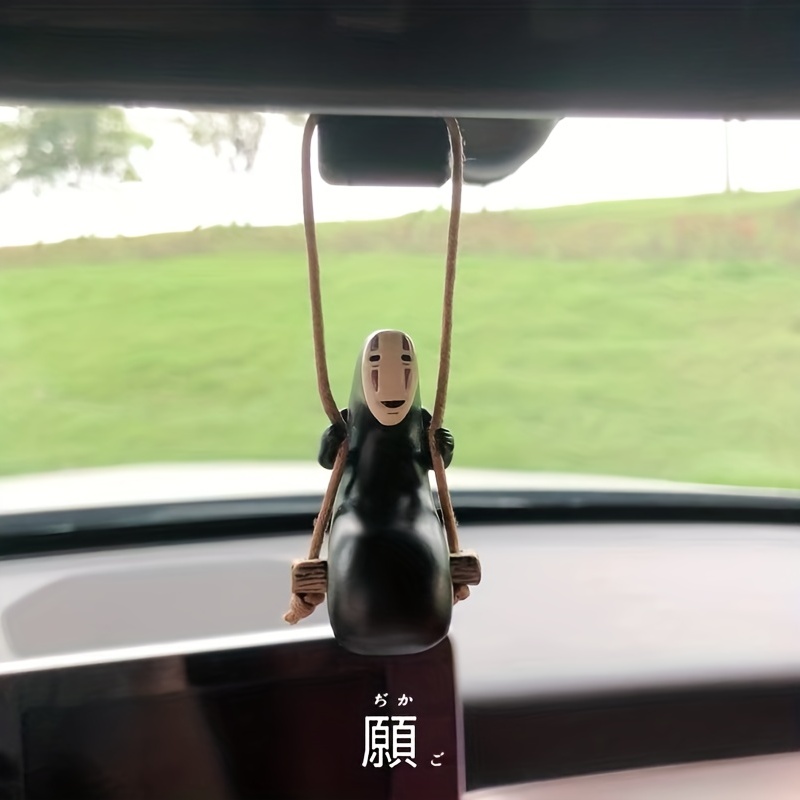 No Face Man Car Pendant Spirited Away Auto Hanging Ornaments Decor-9