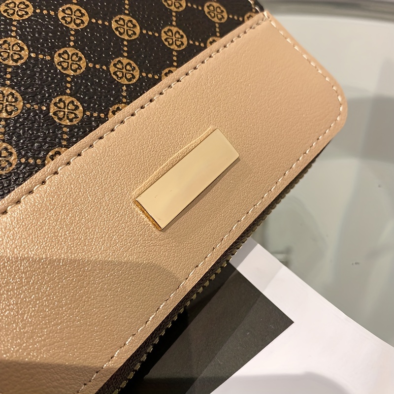 aksesoris dompet Louis Vuitton Clea Monogram Beige Wallet