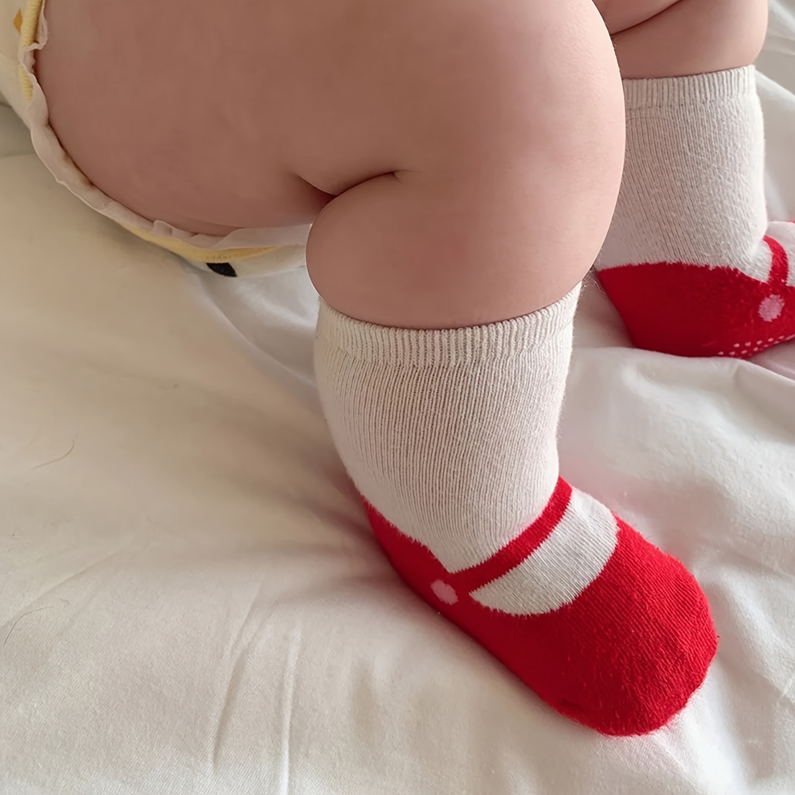 SCJJZ calcetines antideslizantes bebe,calcetines antideslizantes niña, calcetines bebe,calcetines niña,Calcetines para niños, calcetines para  bebés, calcetines de encaje para niñas, algodón (1-3 años) : : Moda