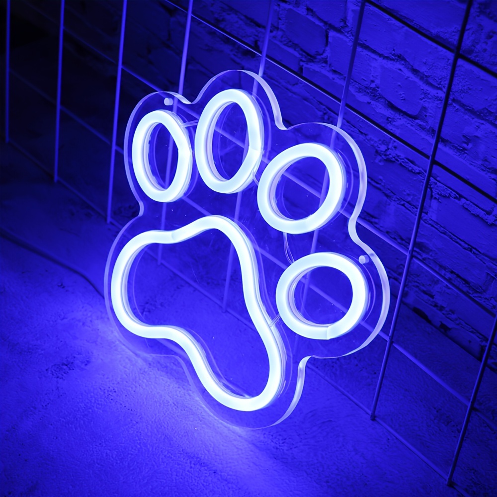 Clothing & Accessories :: Keychains & Lanyards :: 3D Cat Paw Neon