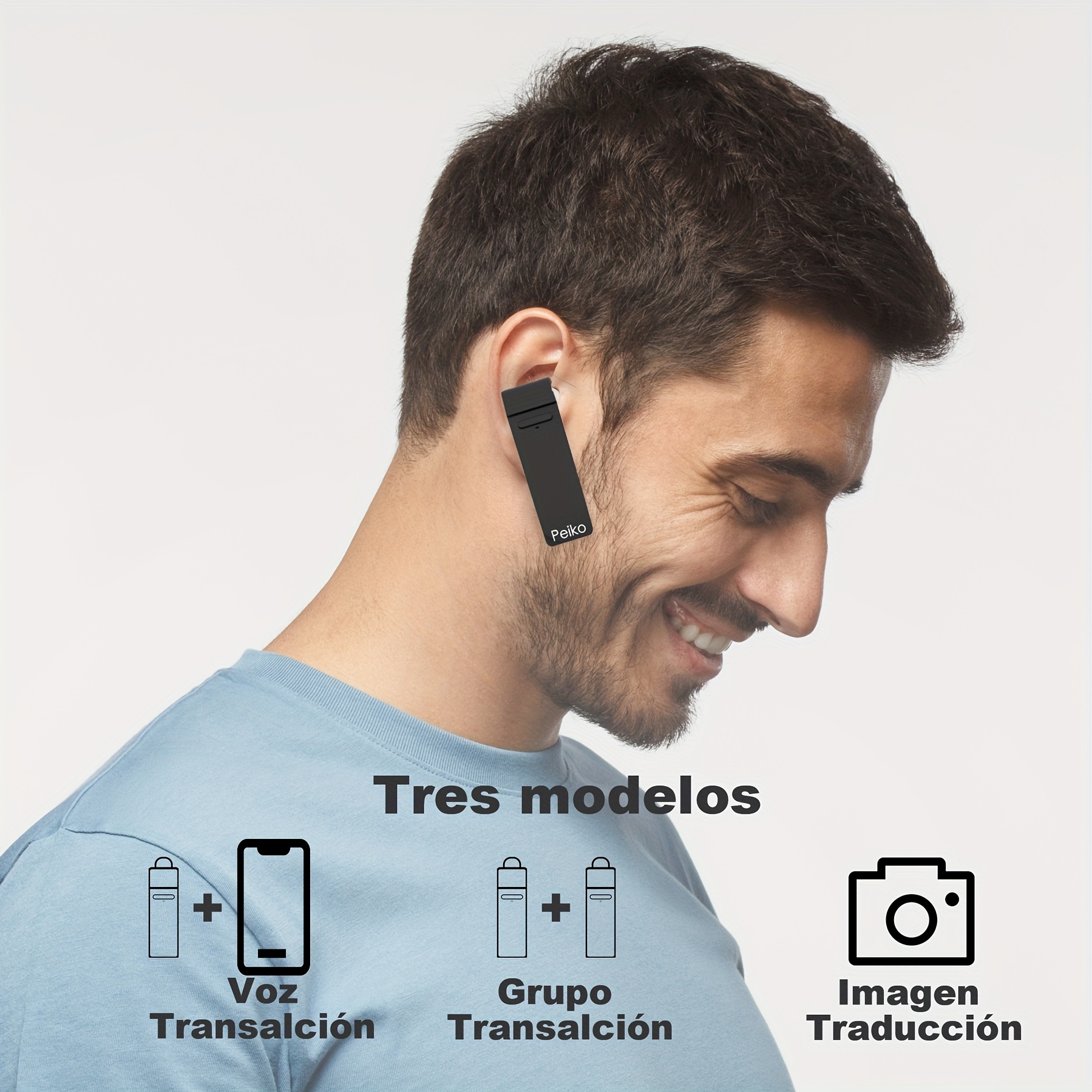 audifonos Traductor de idiomas Auriculares ingles español bluetooth  inalambrico