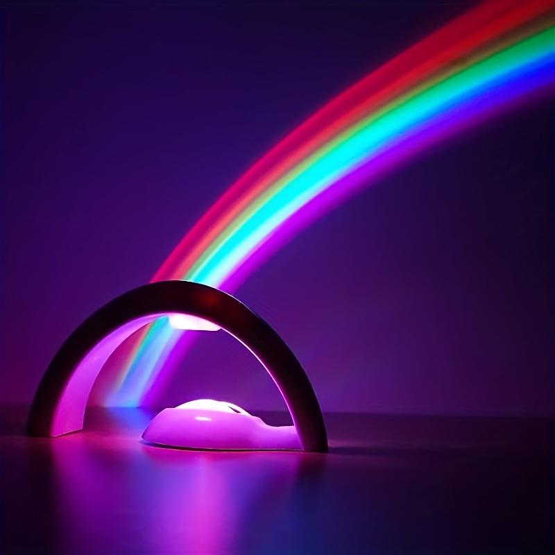 Insegna al neon arcobaleno Lampada a luce arcobaleno a LED per  l'arredamento del dormitorio Decorazione arcobaleno Lampada al neon  Decorazione da