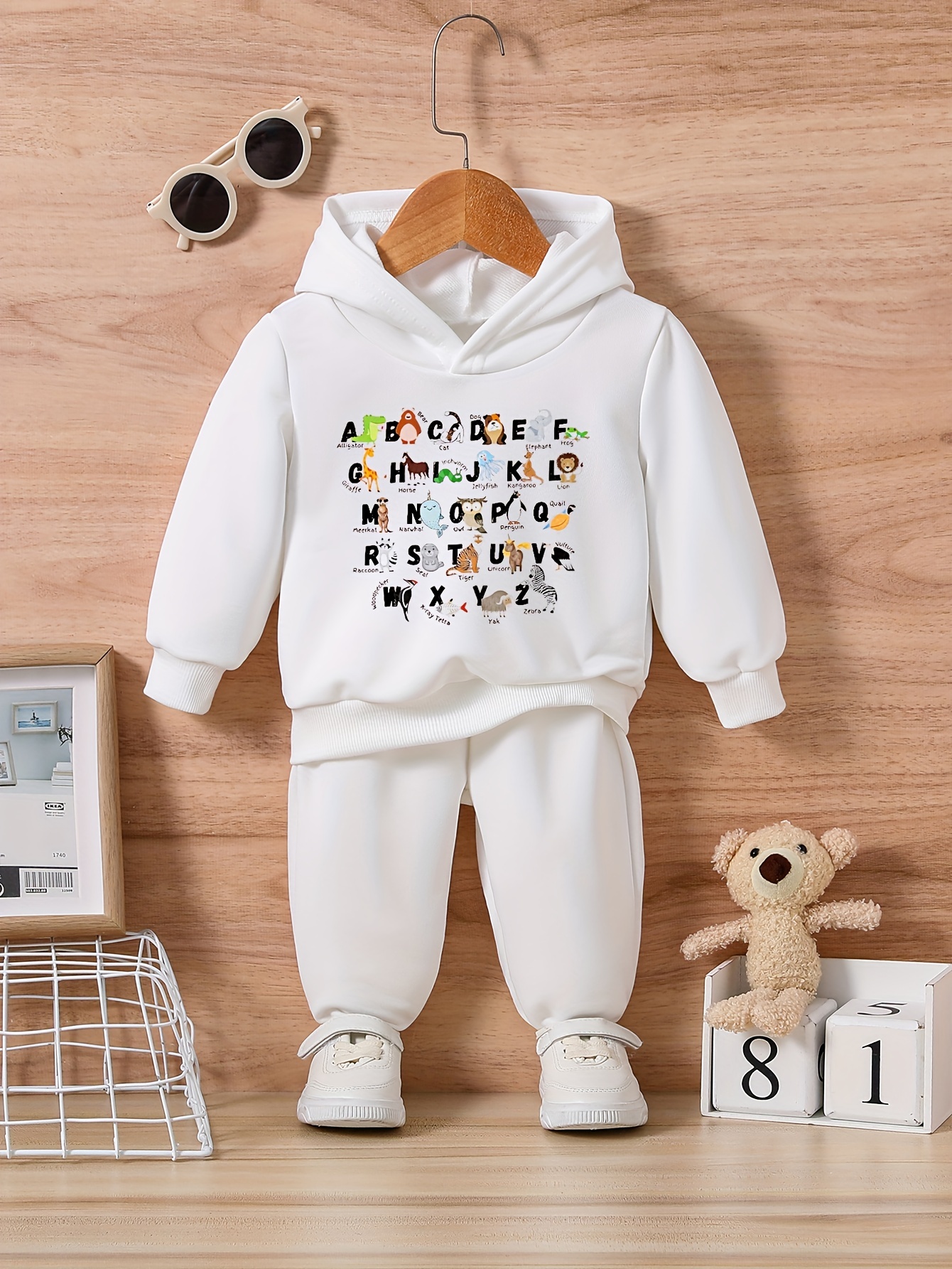 Toddler Baby Trousers Long Sleeve Sweatshirt Set Fall Winter - Temu  Australia