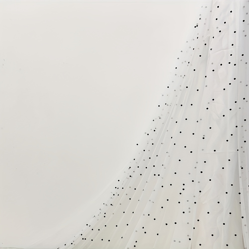 White Net Fabric - Temu