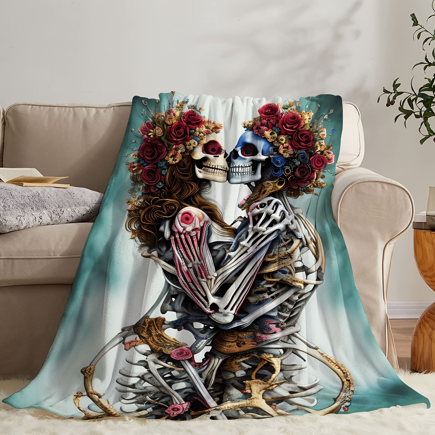 GOTHIC NIGHTMARE Throw Pillow