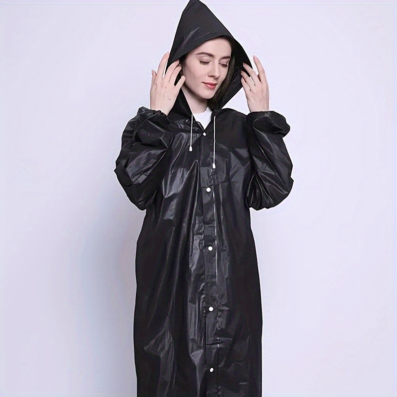 Impermeable Capa Lluvia Simple Capa Moda Acampar Actividades - Temu