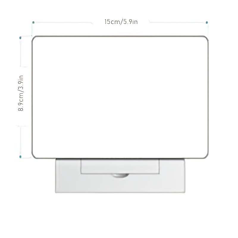 Led Note Board avec stylo 7 couleurs, tableau effaçable à sec acrylique  rougeoyant avec lumière LED et support, tableau blanc de bureau de panneau  de message de bricolage
