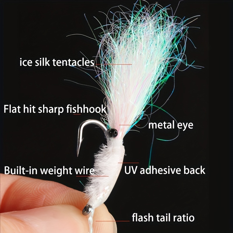 Streamer Fly Fishing Lure Assortment Hand tied Shrimp - Temu